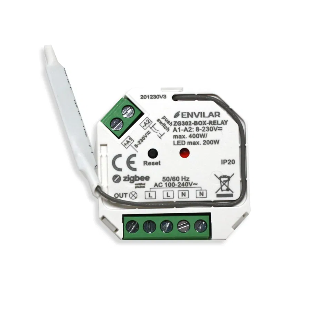 ZIGBEE BOX RELÆ 230V TÆND/SLUK