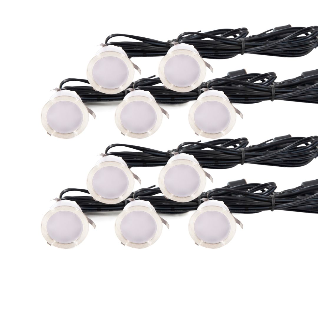 Spar 30 % Indbygningsspot Cosmos i rustfrit stål 10 stk Garden Weekend🌿