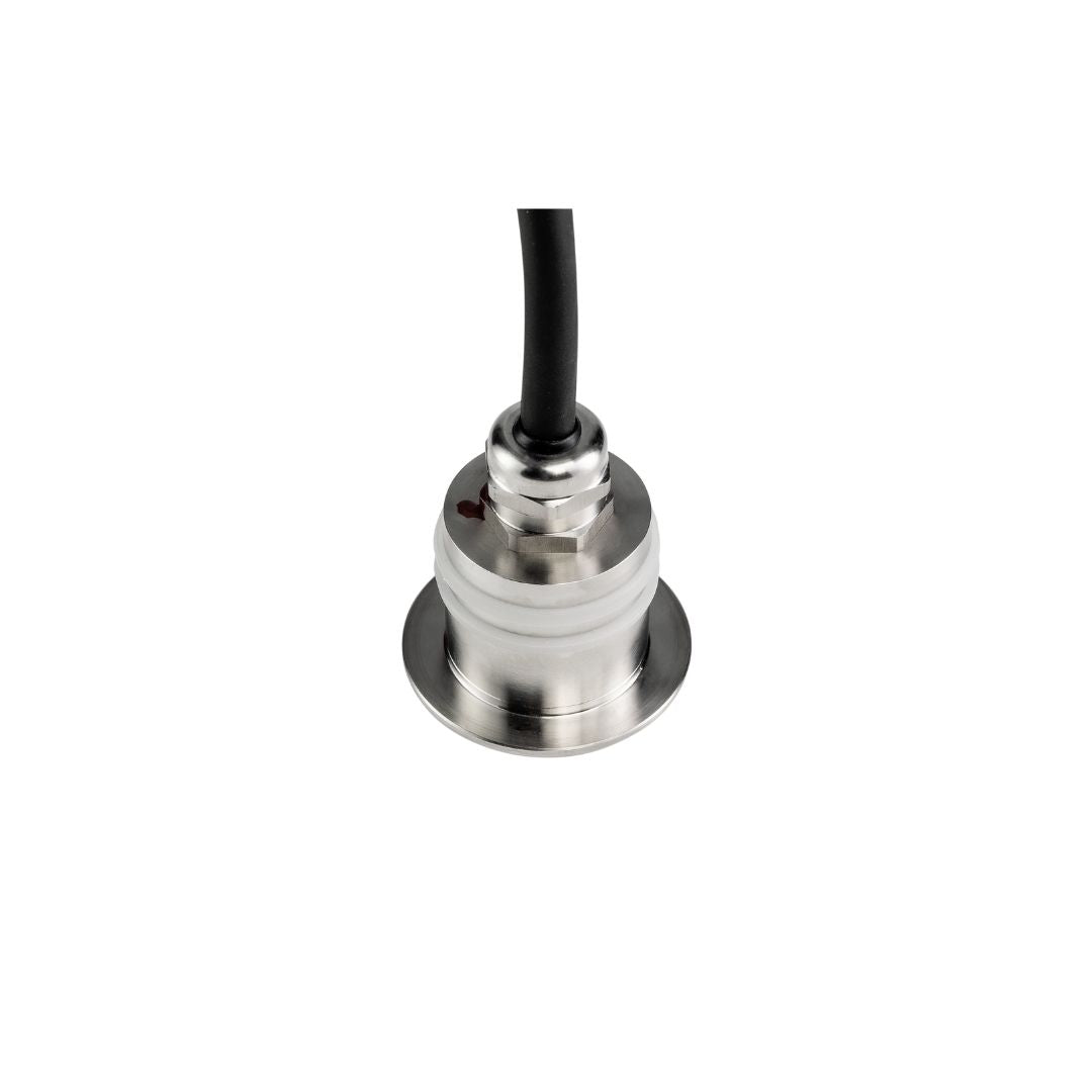 Gold nedgravningsspot MINI rustfrit stål 12/24V
