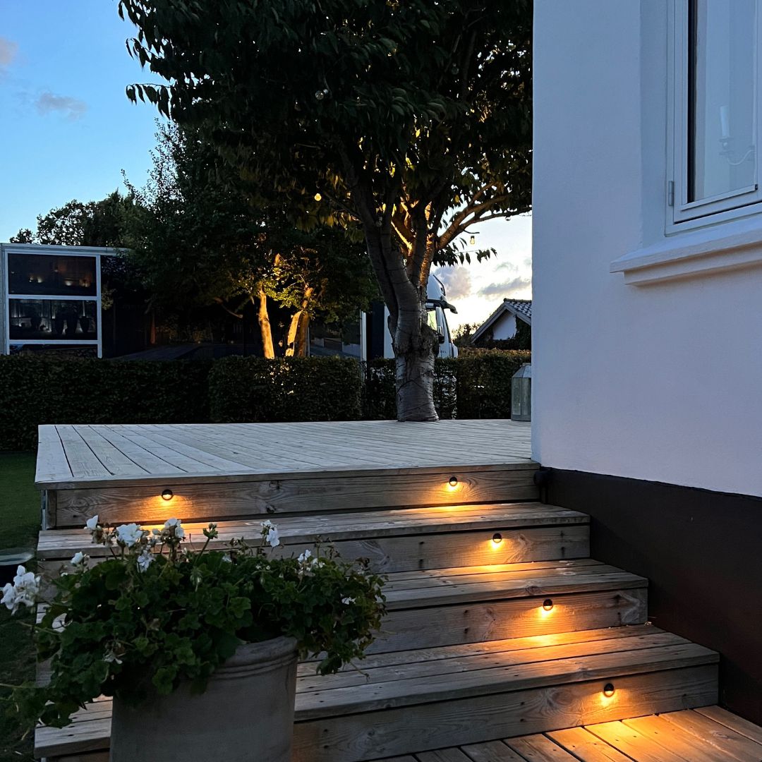 GARDEN WEEKEND SPAR 30 % Indbygningsspot Saga i messing look 1 stk