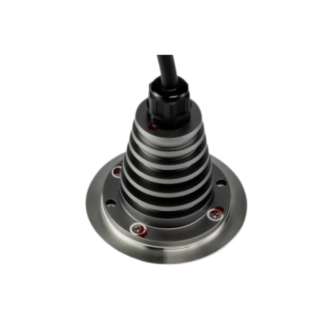Gold nedgravningsspot STANDARD rustfrit stål/aluminium 220-240V