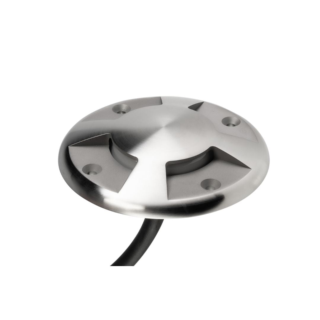 BRILLANT DISC STANDARD RUSTFRIT STÅL 4 LYSKILDER 220-240V