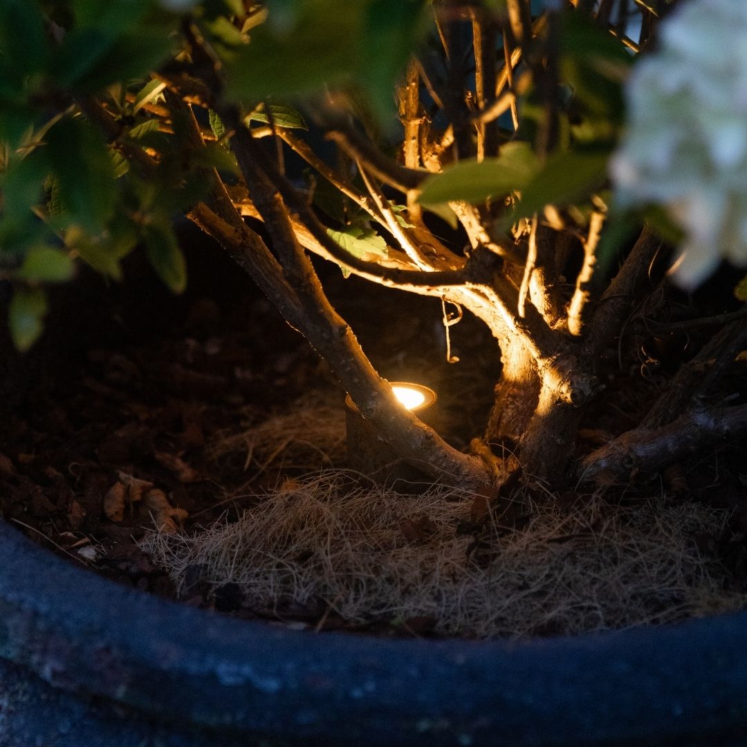 Bedlampe Cosmos i rust 2 stk