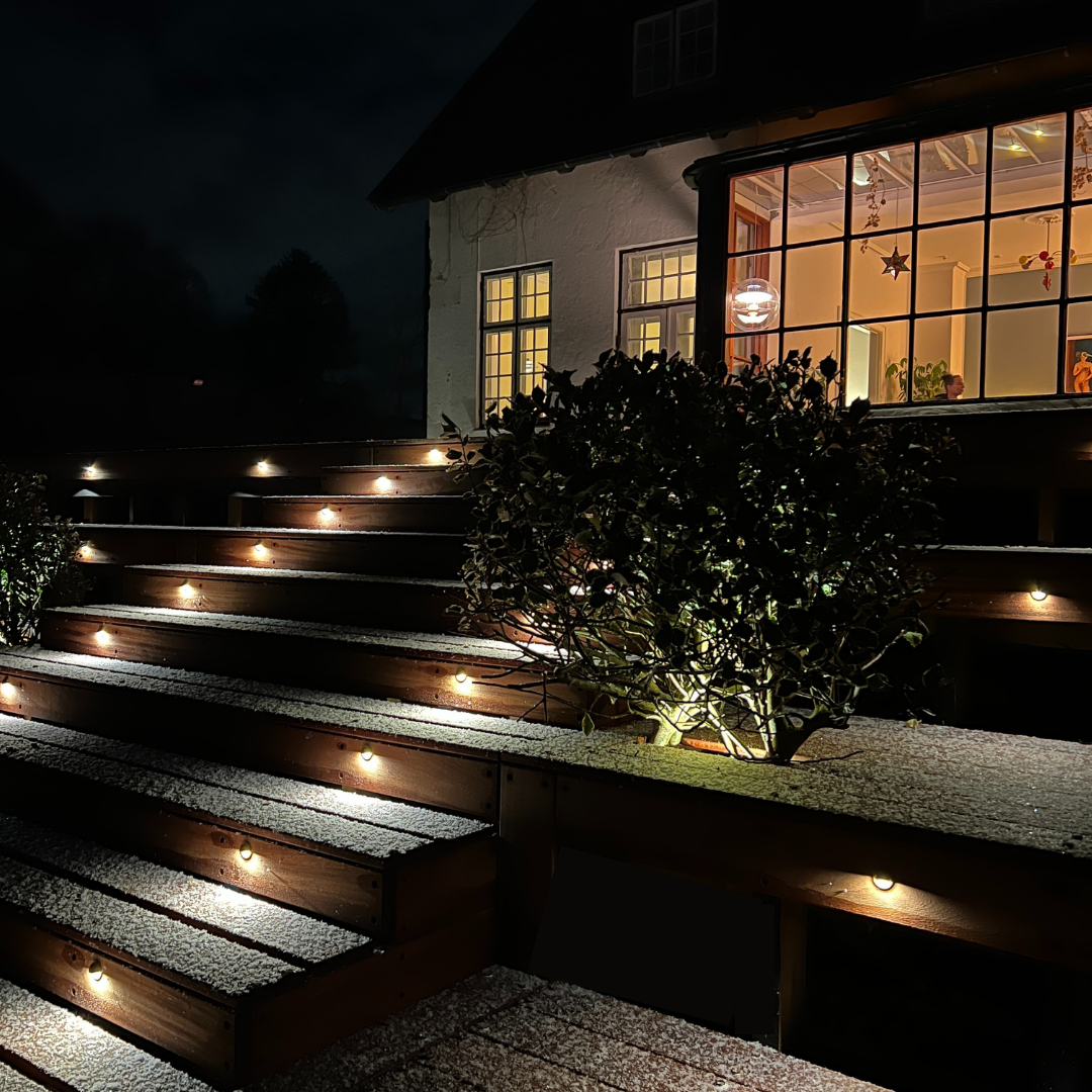 BLACK WEEK - Indbygningsspot samlet kit/Zigbee - Saga i messing look - 12 stk