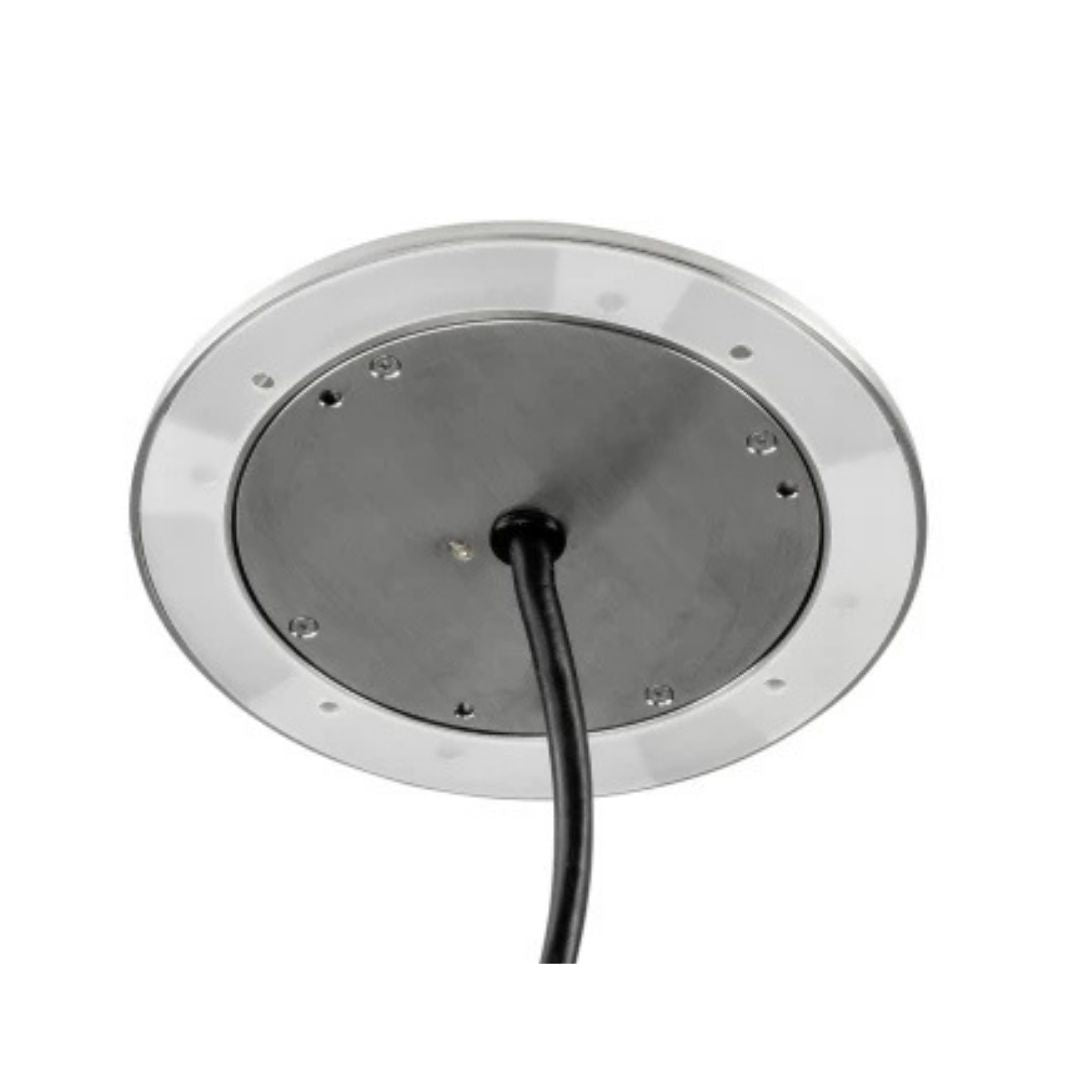Brillant disc MEDIUM 2 lyskilder rustfrit stål 220-240V