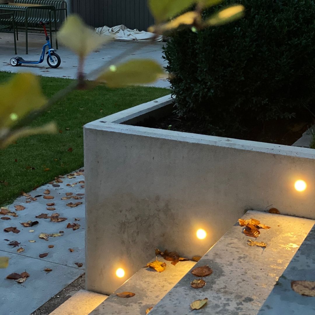 BLACK WEEK - Indbygningsspot samlet kit/Zigbee - Cosmos i rustfrit stål - 5 stk