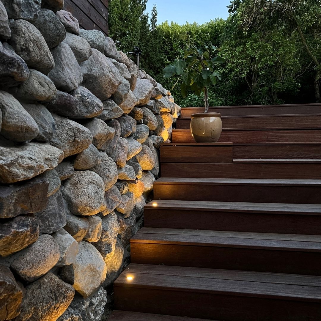 Cosmos i messing - 15 stk Indbygningsspot samlet kit/Skumringsrelæ -