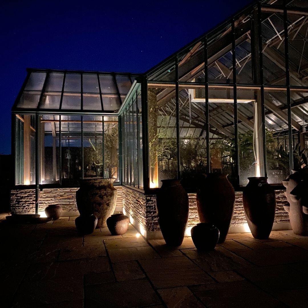 BLACK WEEK - Indbygningsspot samlet kit/Skumringsrelæ - Cosmos i sort - 15 stk