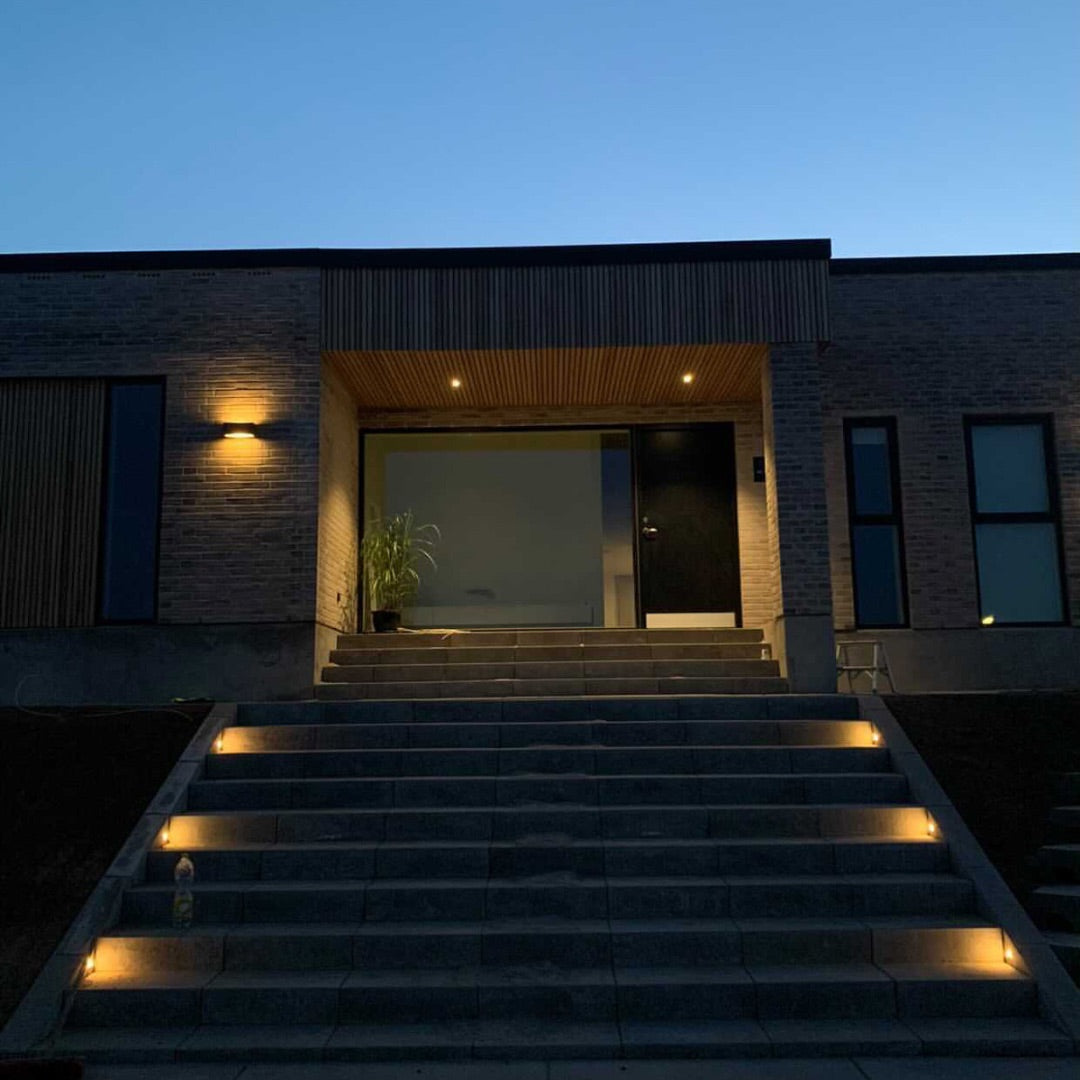 BLACK WEEK - Indbygningsspot samlet kit/Zigbee - Cosmos i rustfrit stål - 10 stk