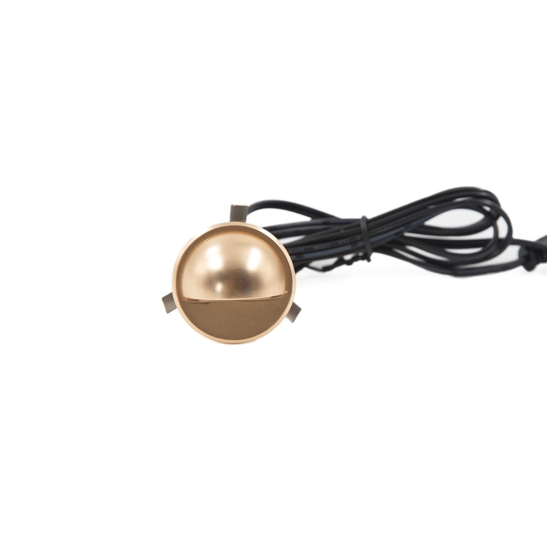 GARDEN WEEKEND SPAR 30 % Indbygningsspot Saga i messing look 1 stk