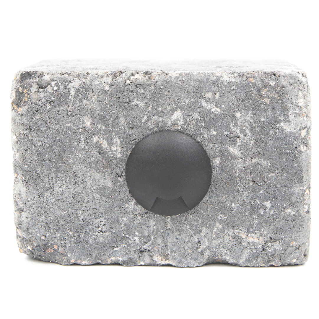 Holmegaardsten kantblok Vega downlight i sort - Sort