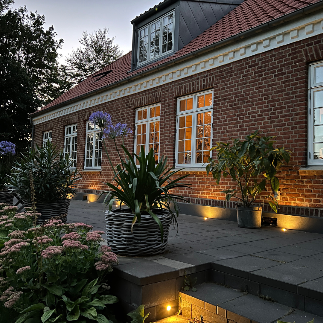 Chaussesten Cosmos i rustfrit stål - Earl grey