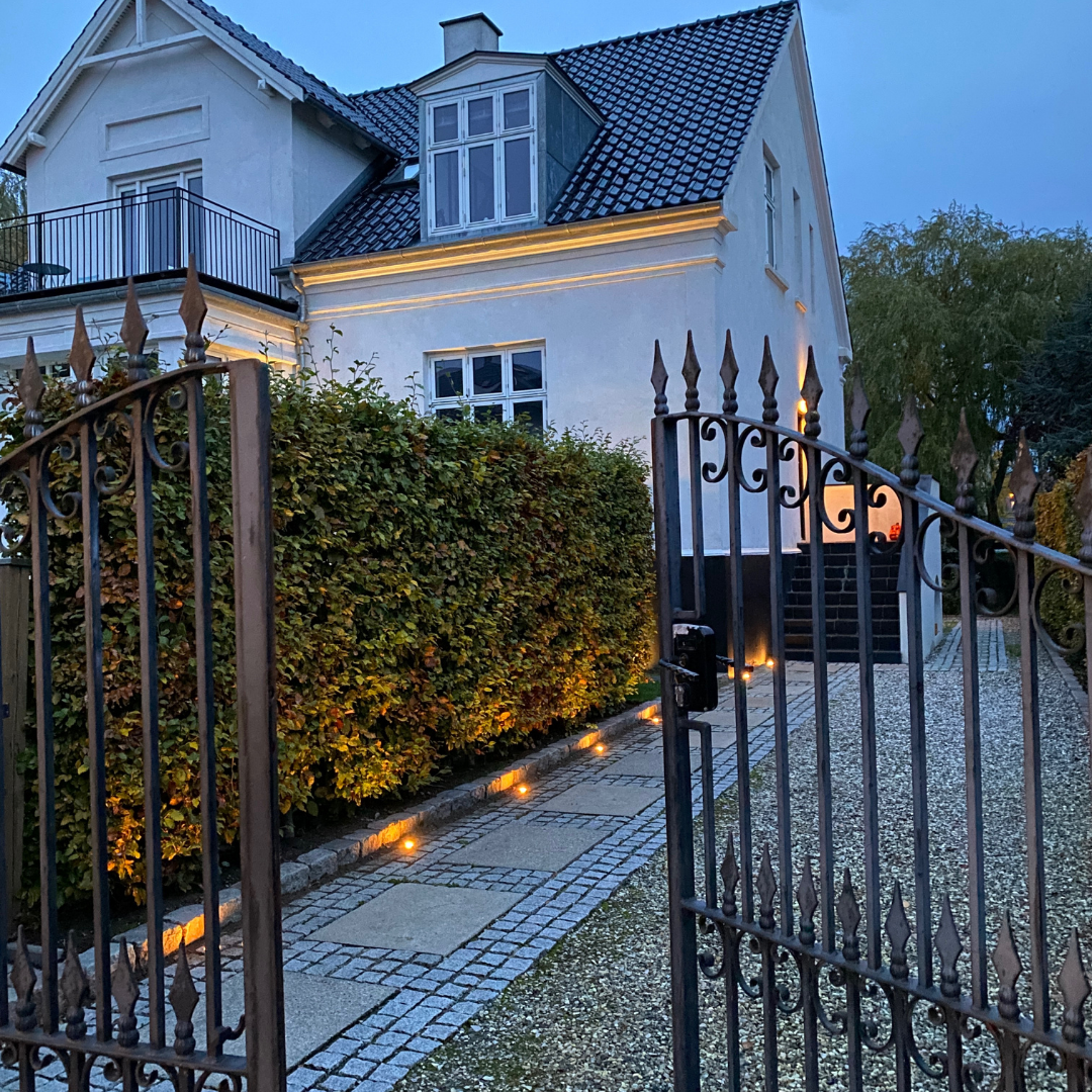 Chaussesten Cosmos i rustfrit stål - Earl grey