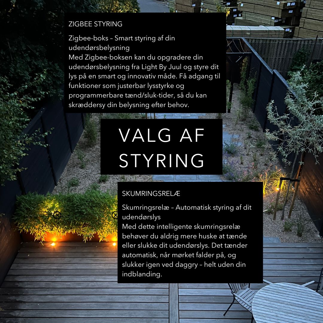 Valg af styring