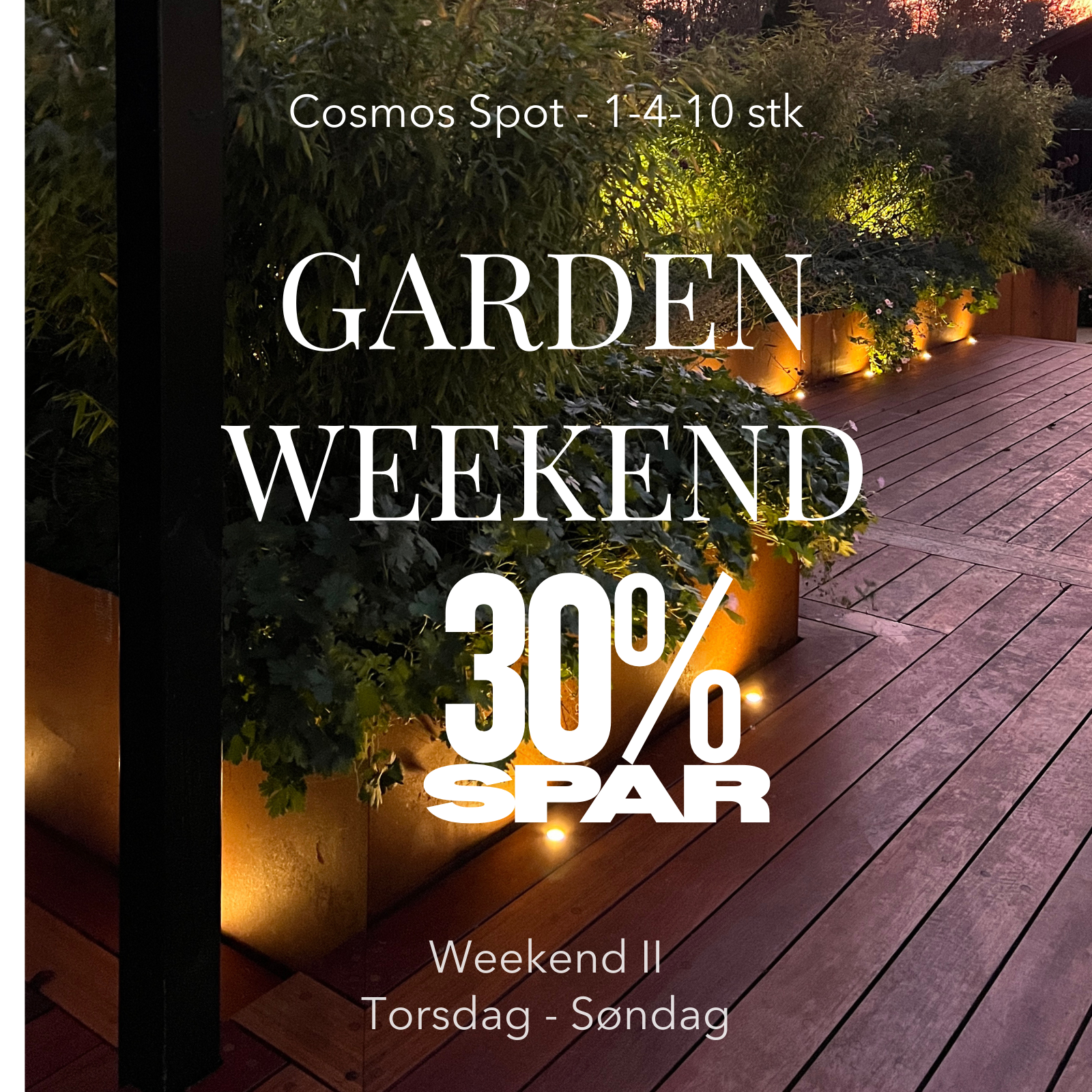 SPAR 30% Garden Weekend