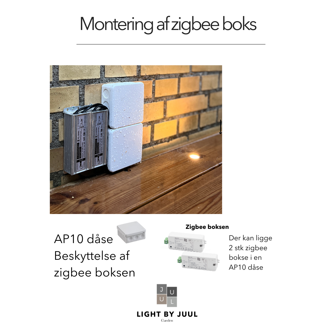 Zigbee styring via/ Philips Hue app - 12-24volt