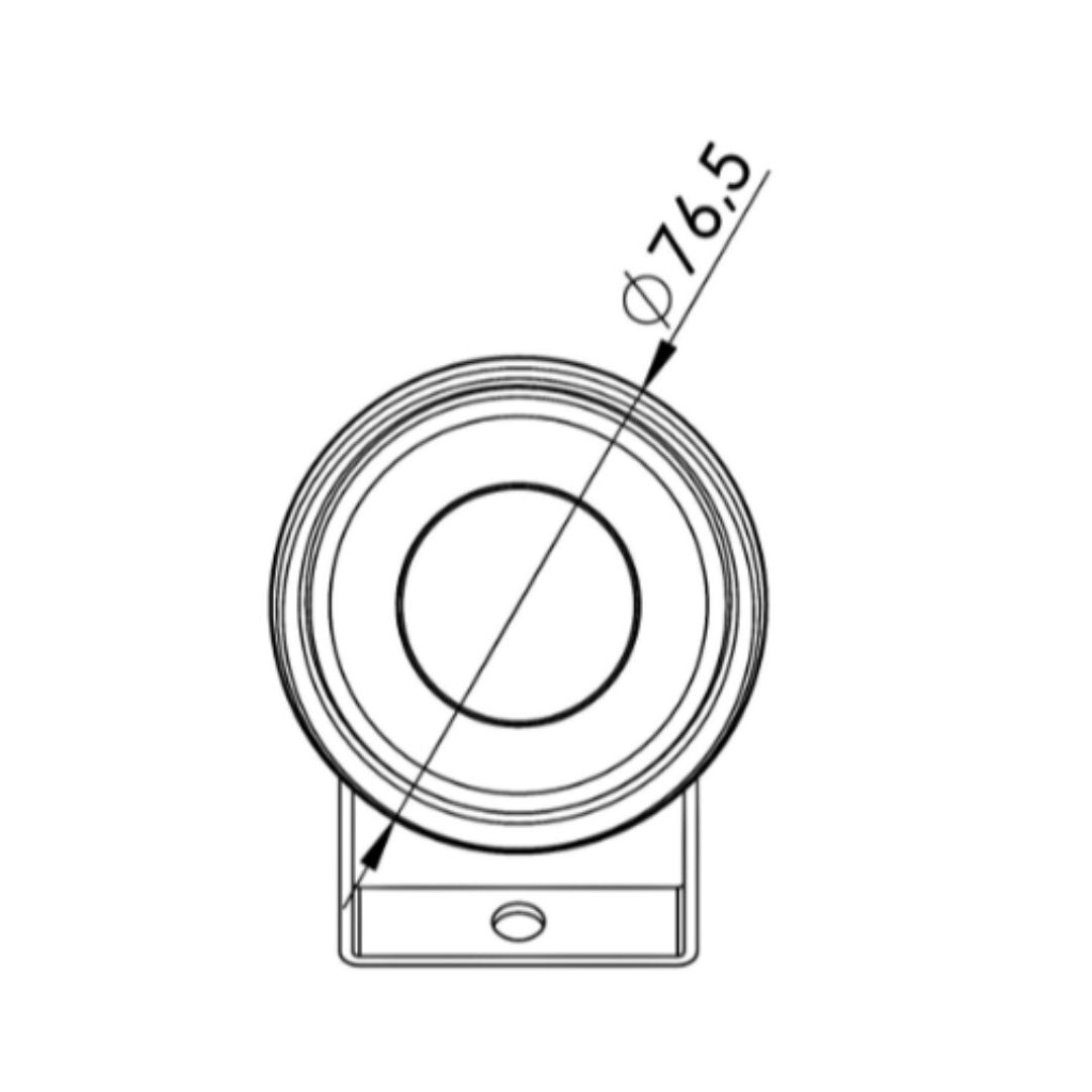 Diamond Spot - Standard Shadow / 25 grader - 2700 kelvin