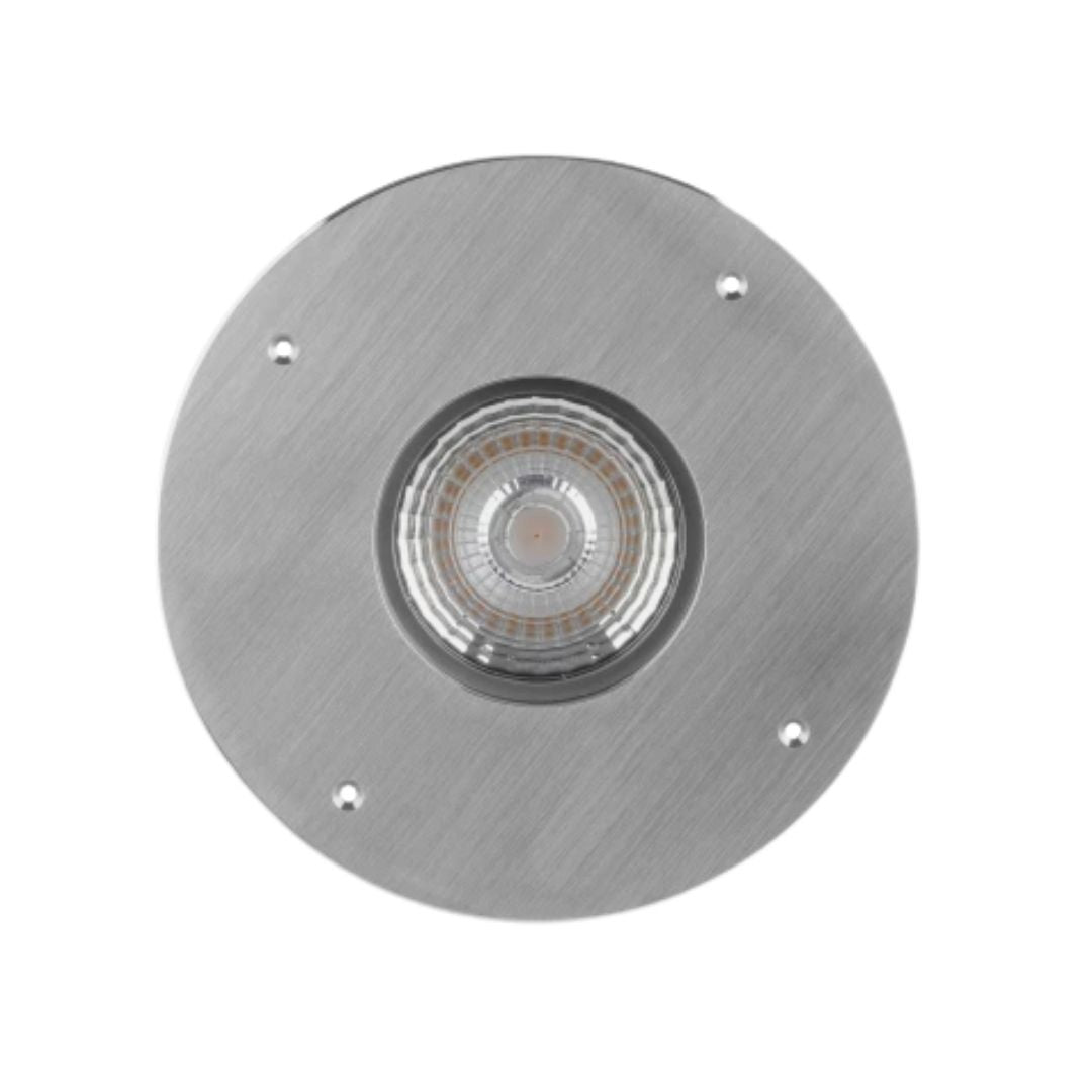 Gold nedgravningsspot BIG rustfrit stål/aluminium 220-240V