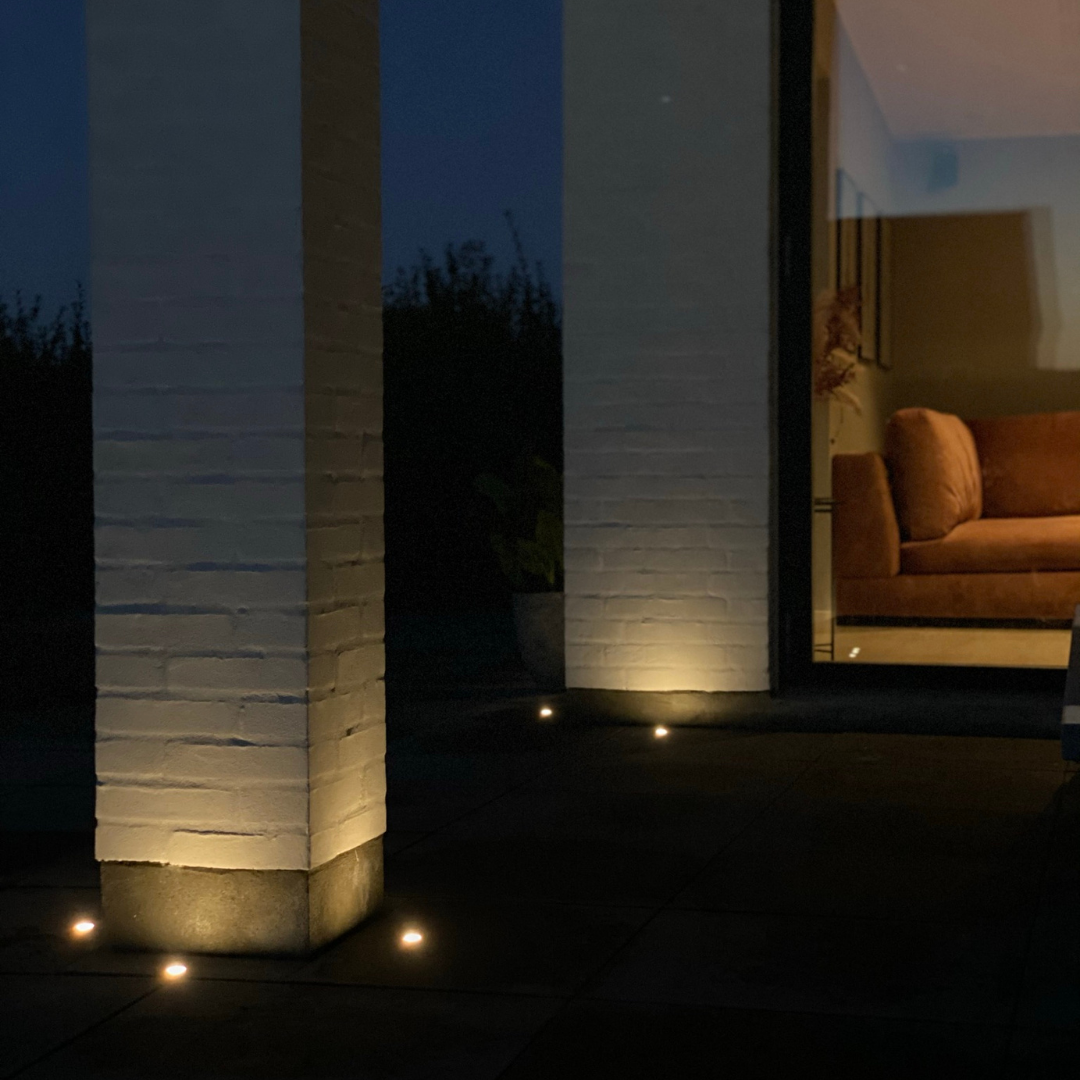 Chaussesten Cosmos i rustfrit stål - Earl grey