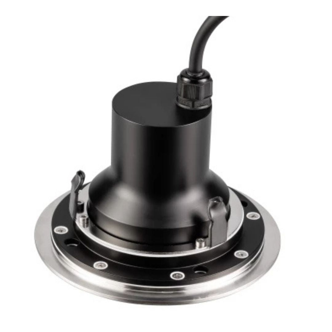 Opal nedgravningsspot sense Intelligent blændingsbeskyttelse BIG rustfrit stål/aluminium 12/24V