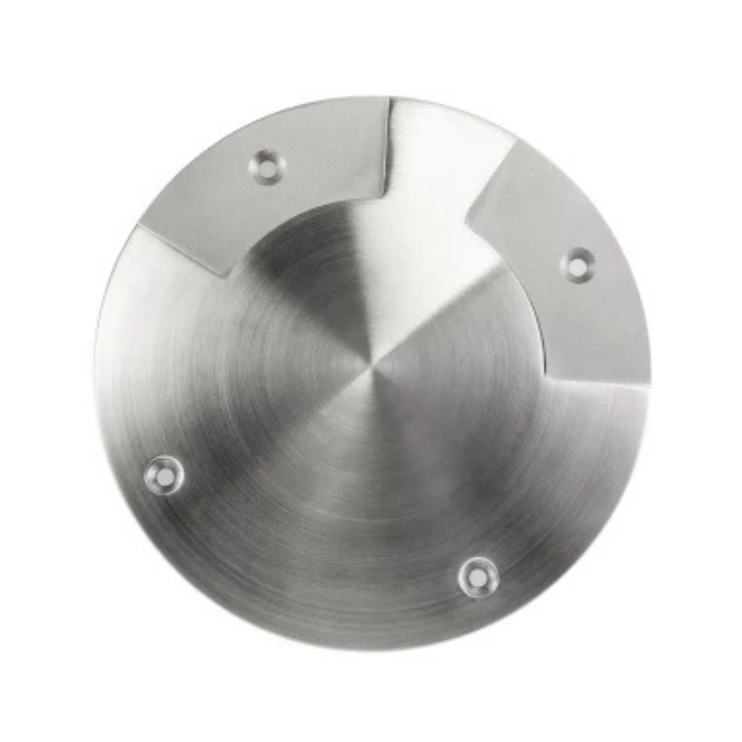 BRILLANT DISC MEDIUM RUSTFRIT STÅL 2 LYSKILDER 220-240V