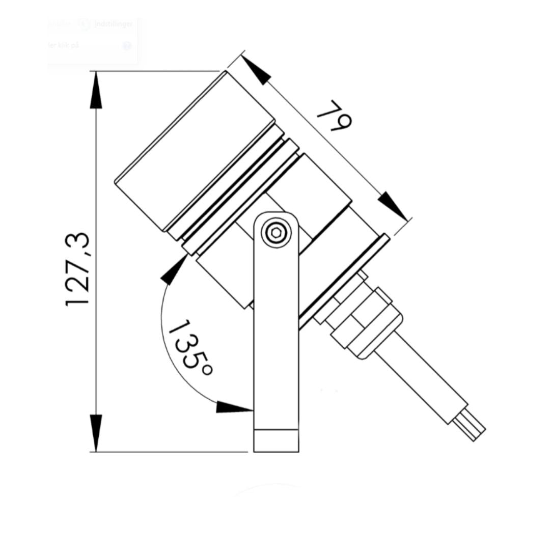DIAMOND SPOT STANDARD  MESSING 12/24V